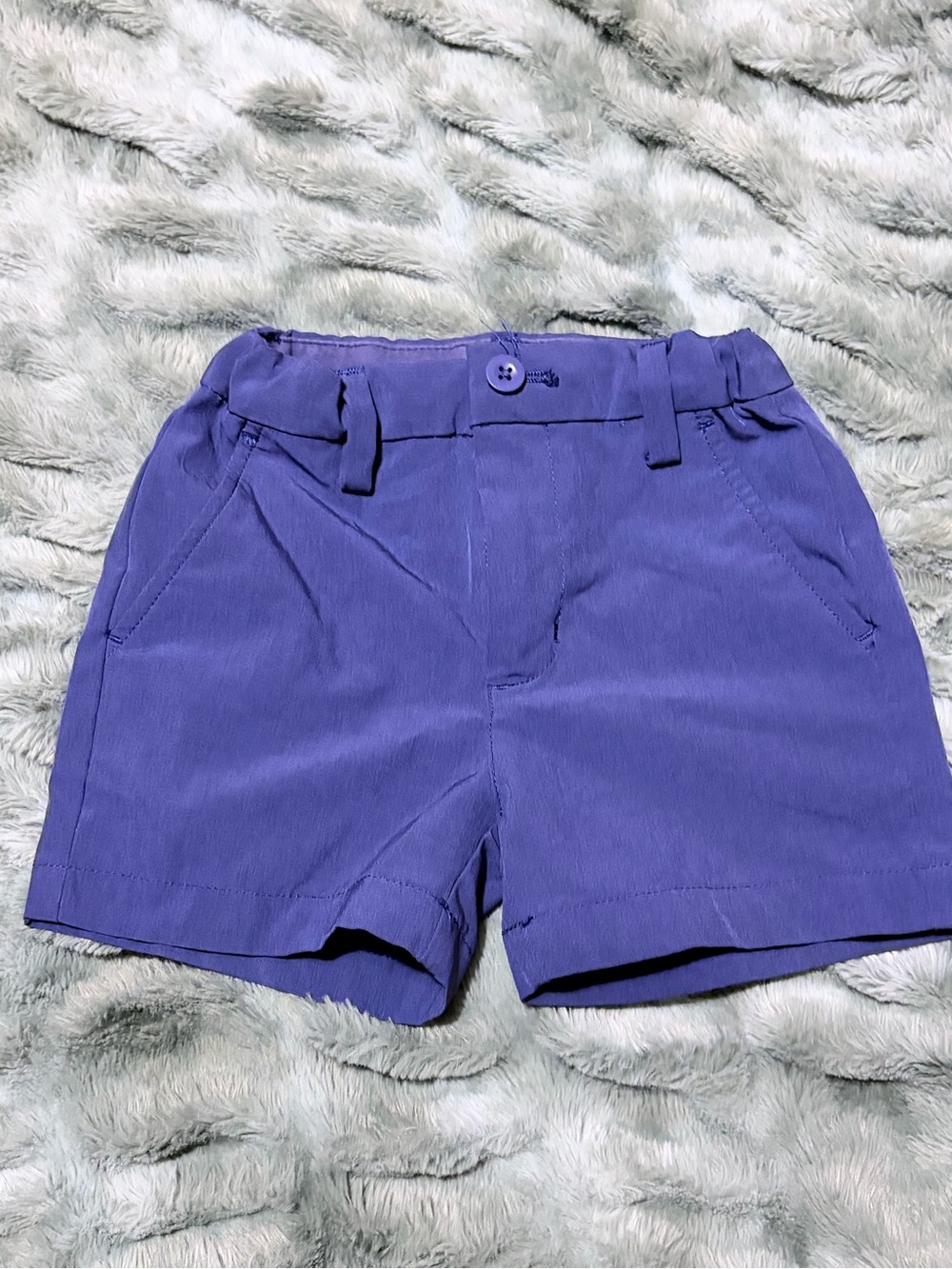 Vineyard Vines Girls Purple Cotton Shorts